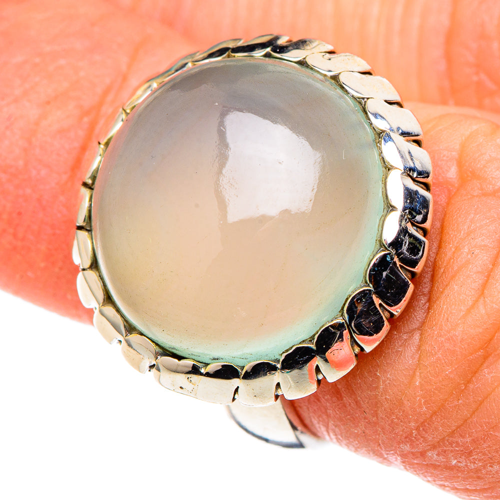 Prehnite Rings handcrafted by Anasilvercos - RING99717