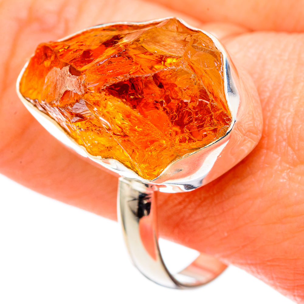 Citrine Rings handcrafted by Anasilvercos - RING99724
