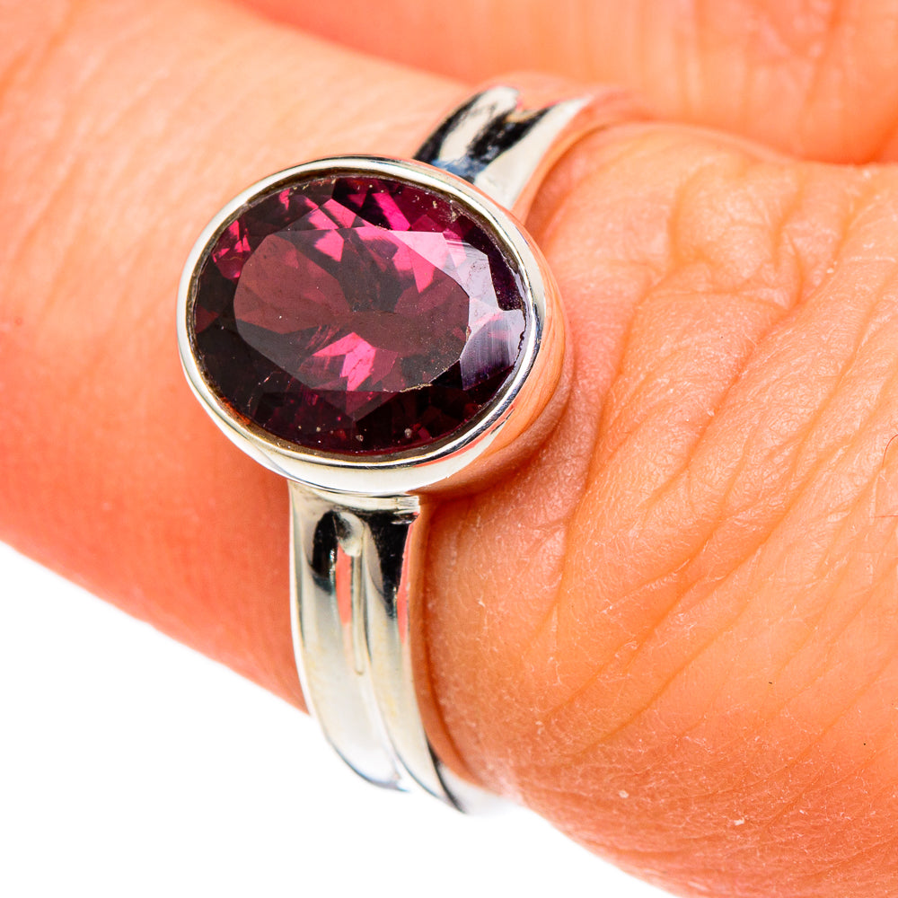 Red Spinel Rings handcrafted by Anasilvercos - RING99732