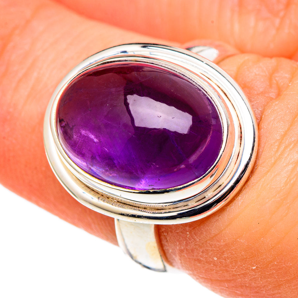 Amethyst Rings handcrafted by Anasilvercos - RING99737