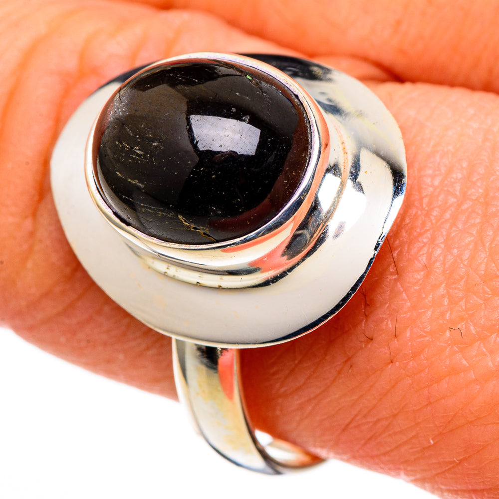 Black Onyx Rings handcrafted by Anasilvercos - RING99744