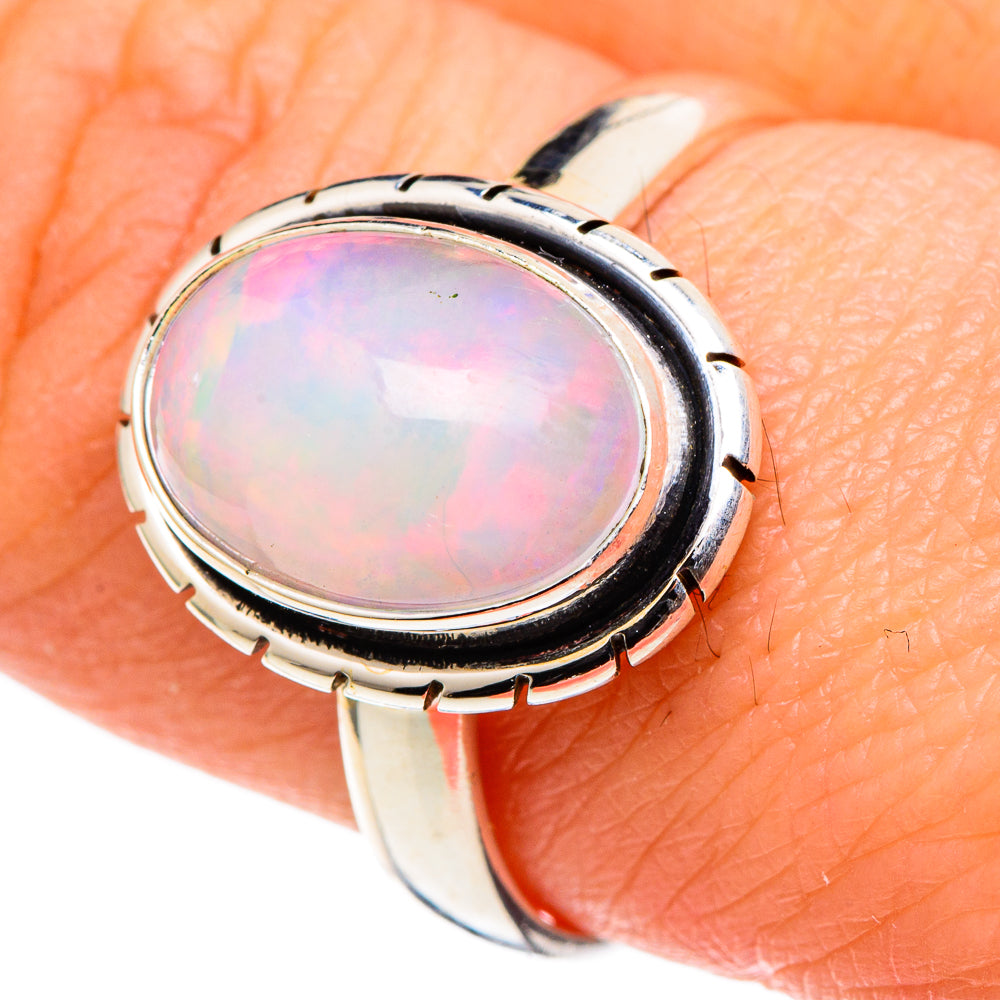 Ethiopian Opal Rings handcrafted by Anasilvercos - RING99750