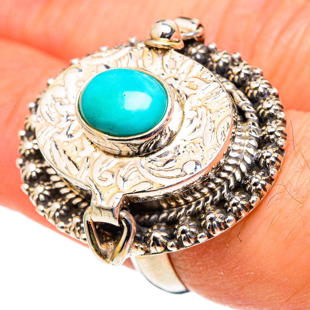 Larimar Rings handcrafted by Anasilvercos - RING99756