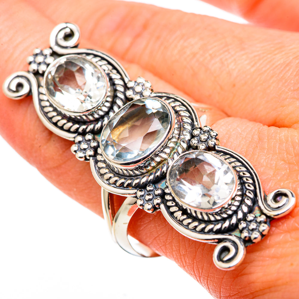 Green Amethyst Rings handcrafted by Anasilvercos - RING99762