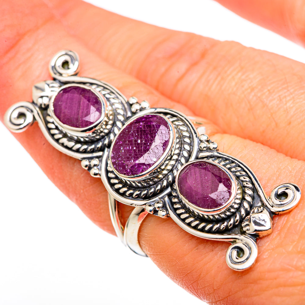 Ruby Rings handcrafted by Anasilvercos - RING99777