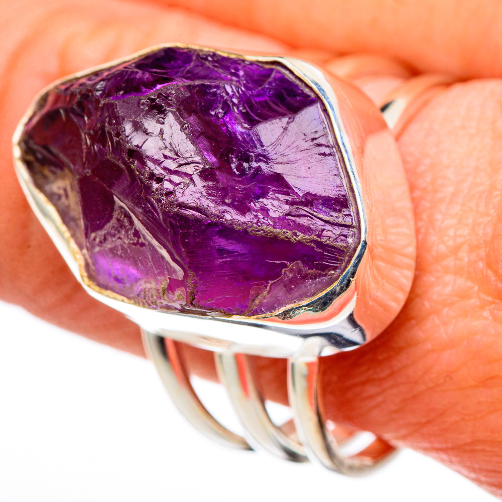 Amethyst Rings handcrafted by Anasilvercos - RING99778