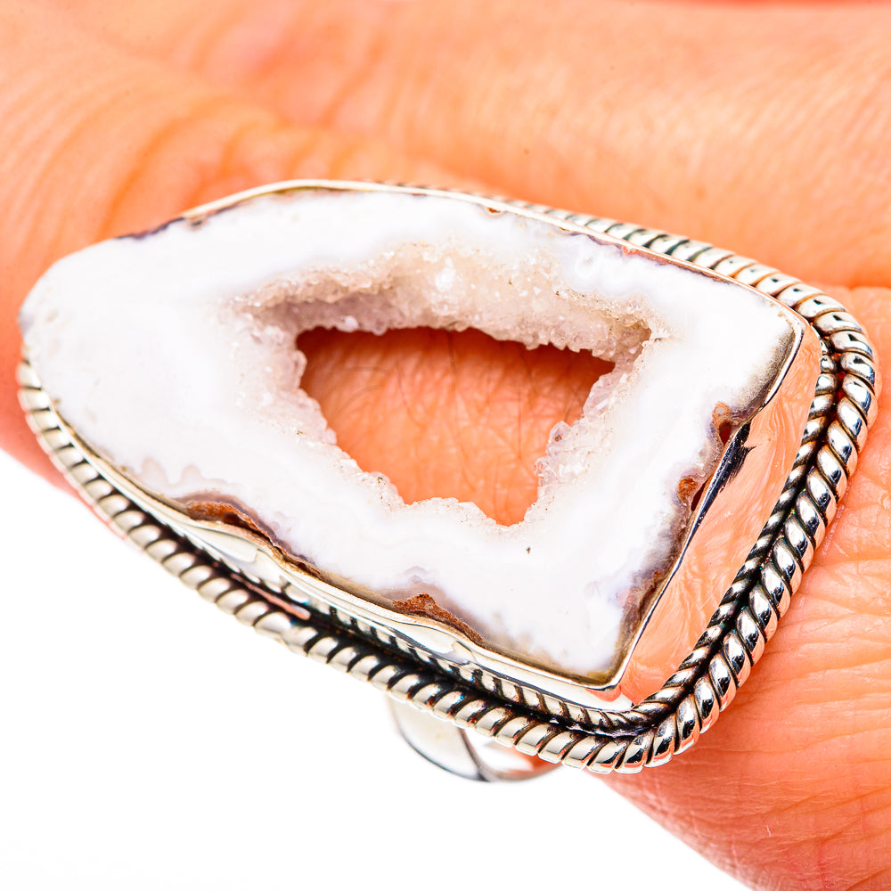 White Quartz Rings handcrafted by Anasilvercos - RING99785