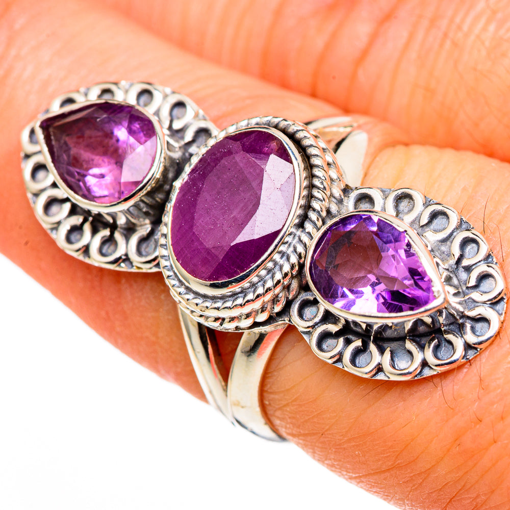 Ruby Rings handcrafted by Anasilvercos - RING99788