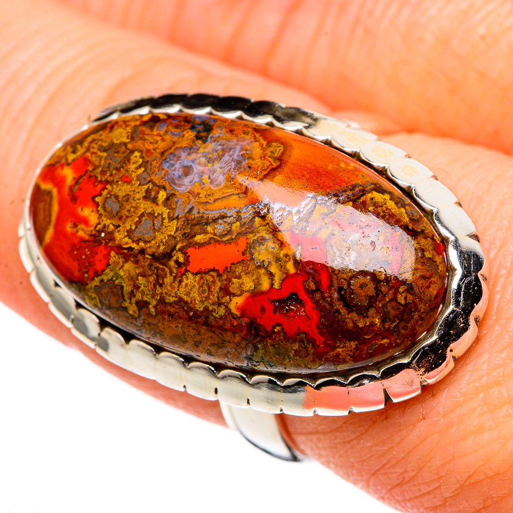 Moroccan Agate Rings handcrafted by Anasilvercos - RING99813