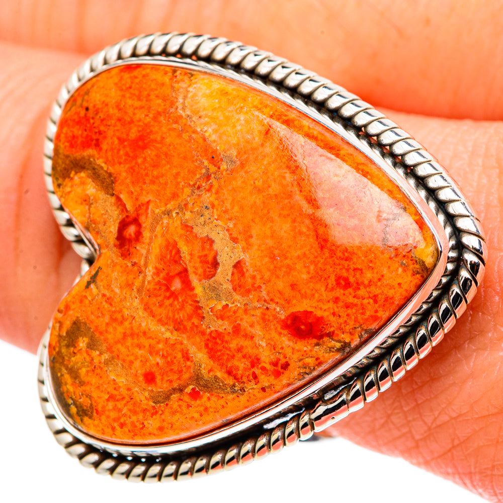 Sponge Coral Rings handcrafted by Anasilvercos - RING99815