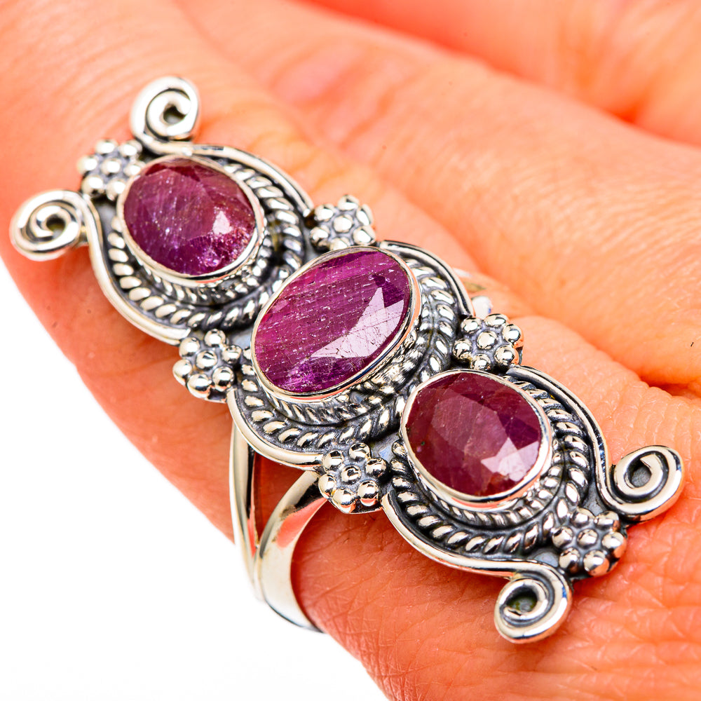 Ruby Rings handcrafted by Anasilvercos - RING99816