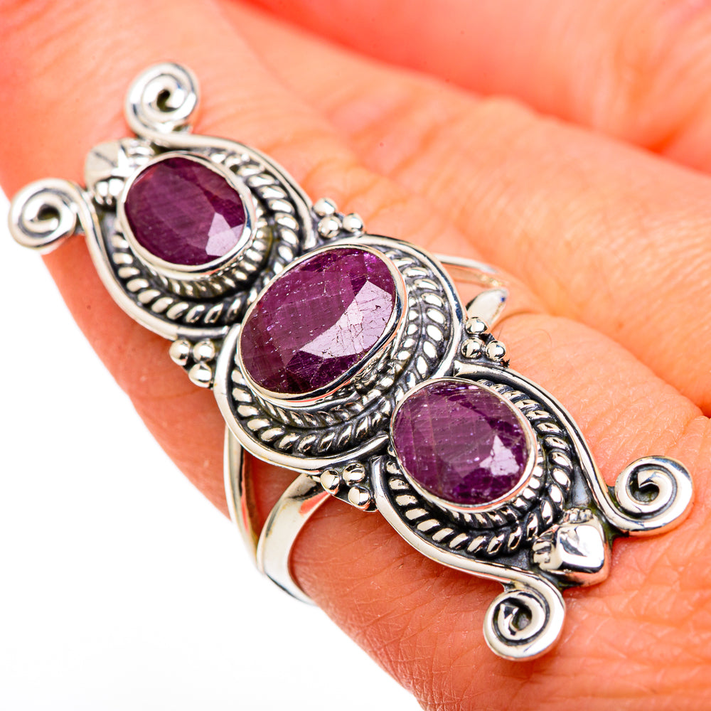 Ruby Rings handcrafted by Anasilvercos - RING99818