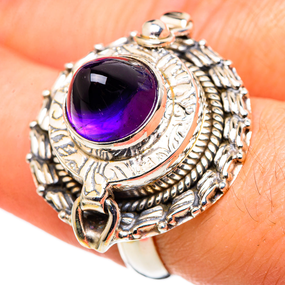 Amethyst Rings handcrafted by Anasilvercos - RING99822