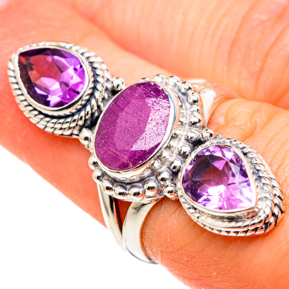 Ruby Rings handcrafted by Anasilvercos - RING99827