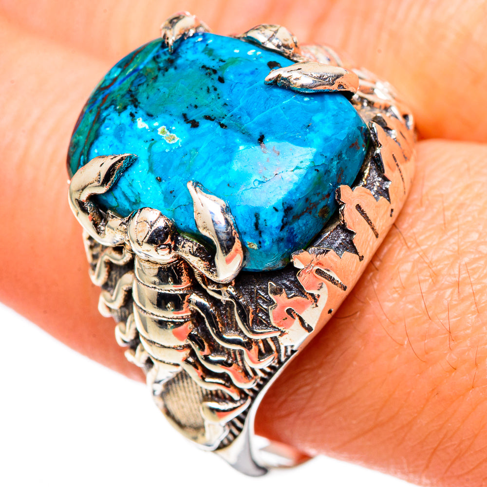 Chrysocolla Rings handcrafted by Anasilvercos - RING99834