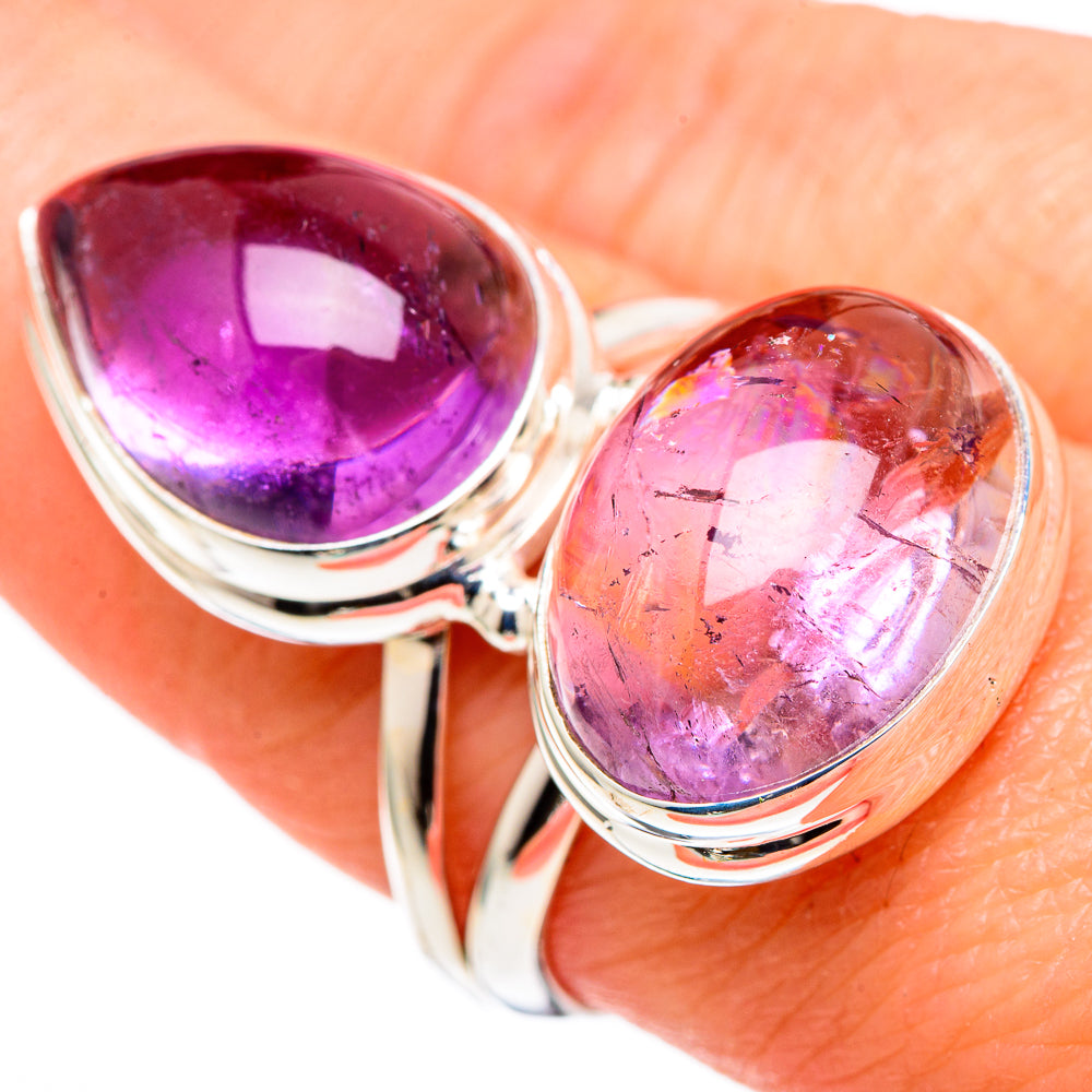 Ametrine Rings handcrafted by Anasilvercos - RING99857
