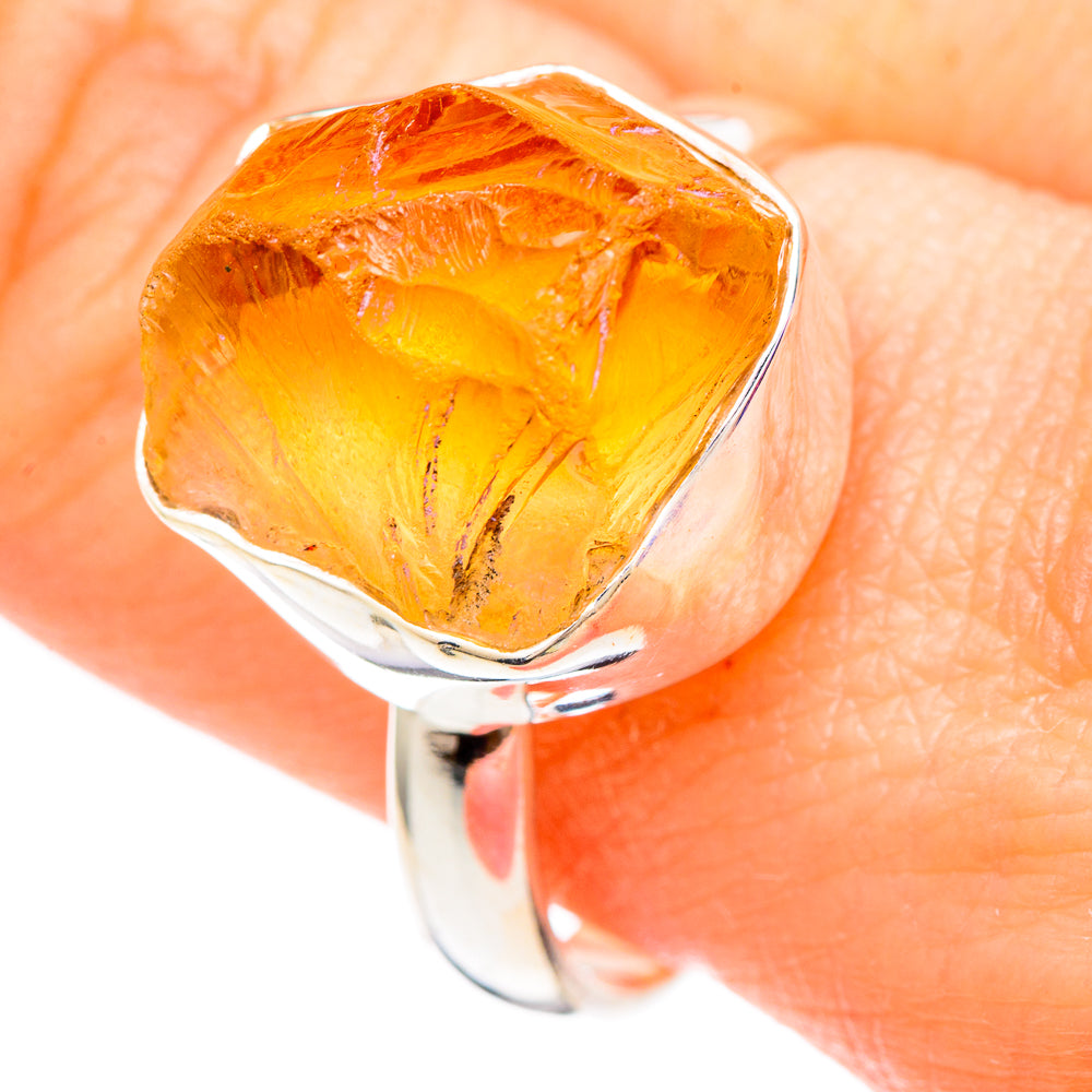 Citrine Rings handcrafted by Anasilvercos - RING99882