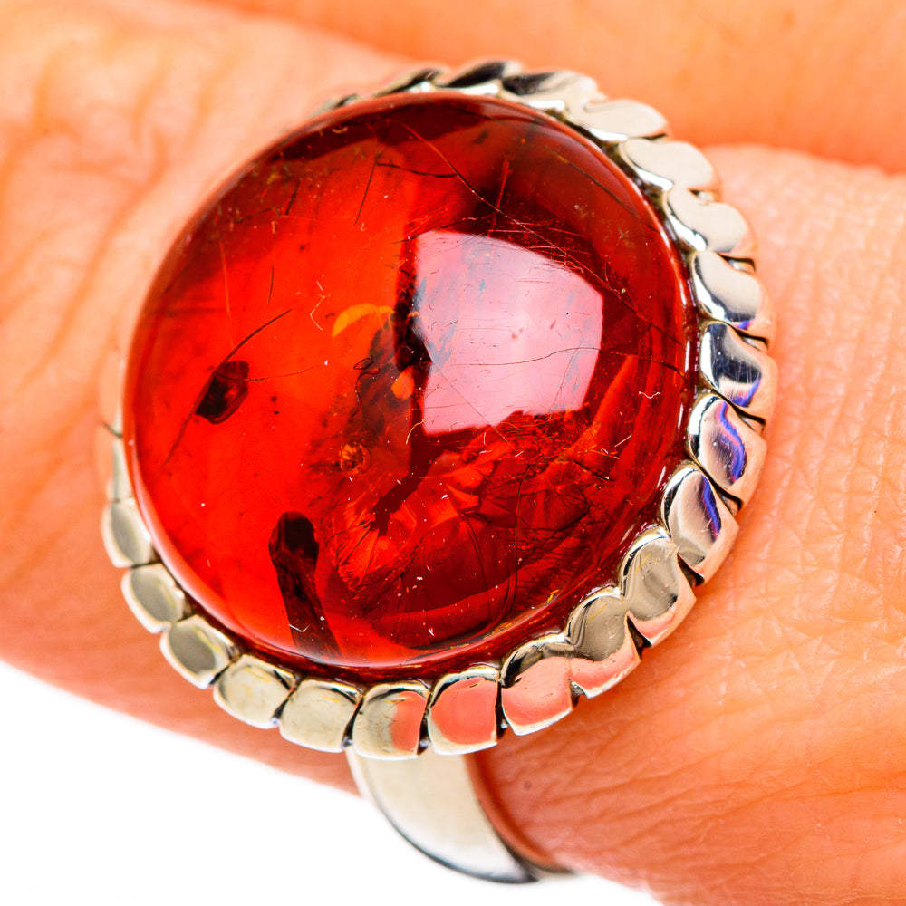 Baltic Amber Rings handcrafted by Anasilvercos - RING99886