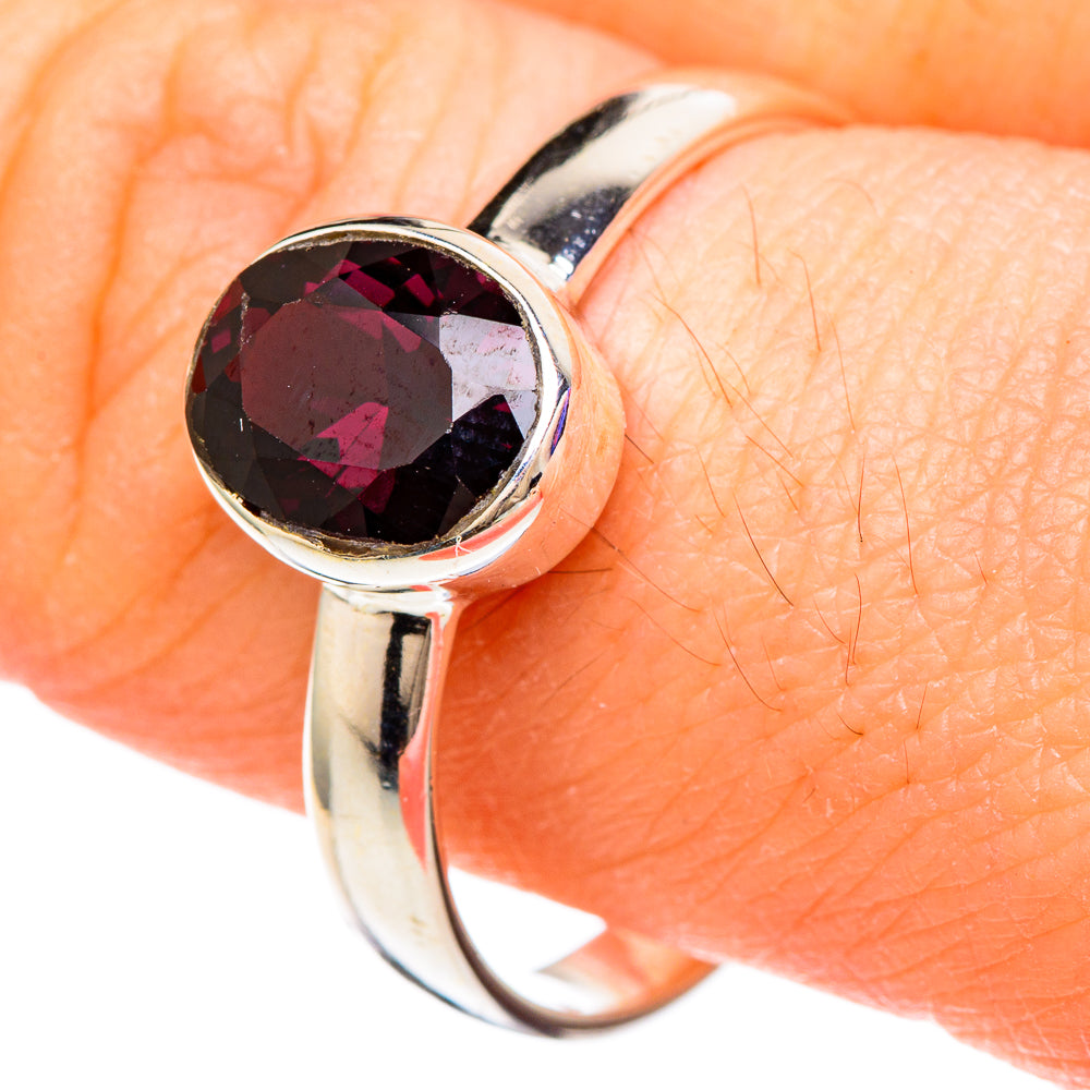 Red Spinel Rings handcrafted by Anasilvercos - RING99889