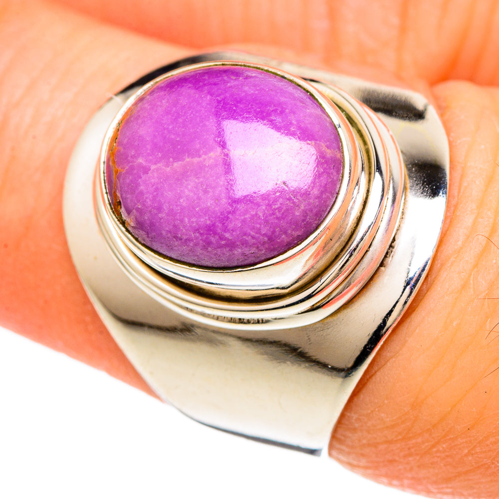 Phosphosiderite Rings handcrafted by Anasilvercos - RING99896