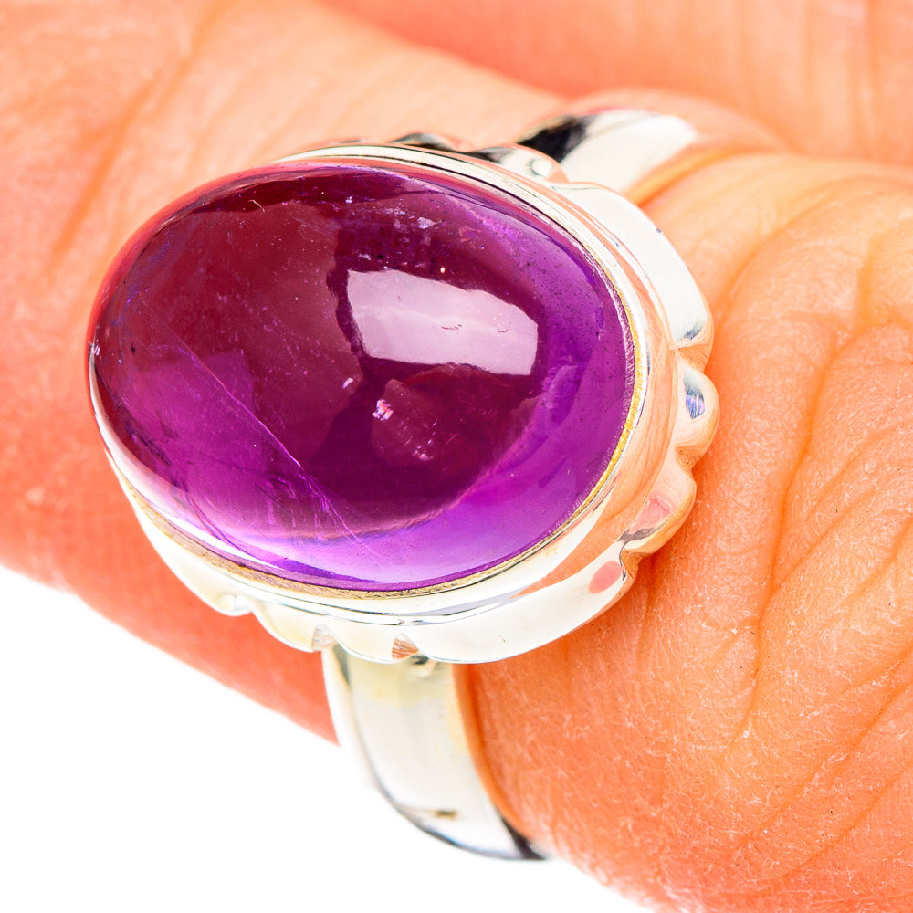 Amethyst Rings handcrafted by Anasilvercos - RING99898