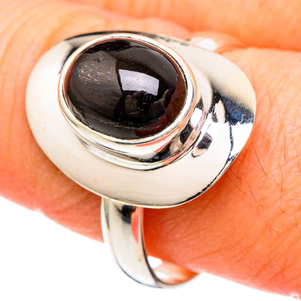 Black Onyx Rings handcrafted by Anasilvercos - RING99903