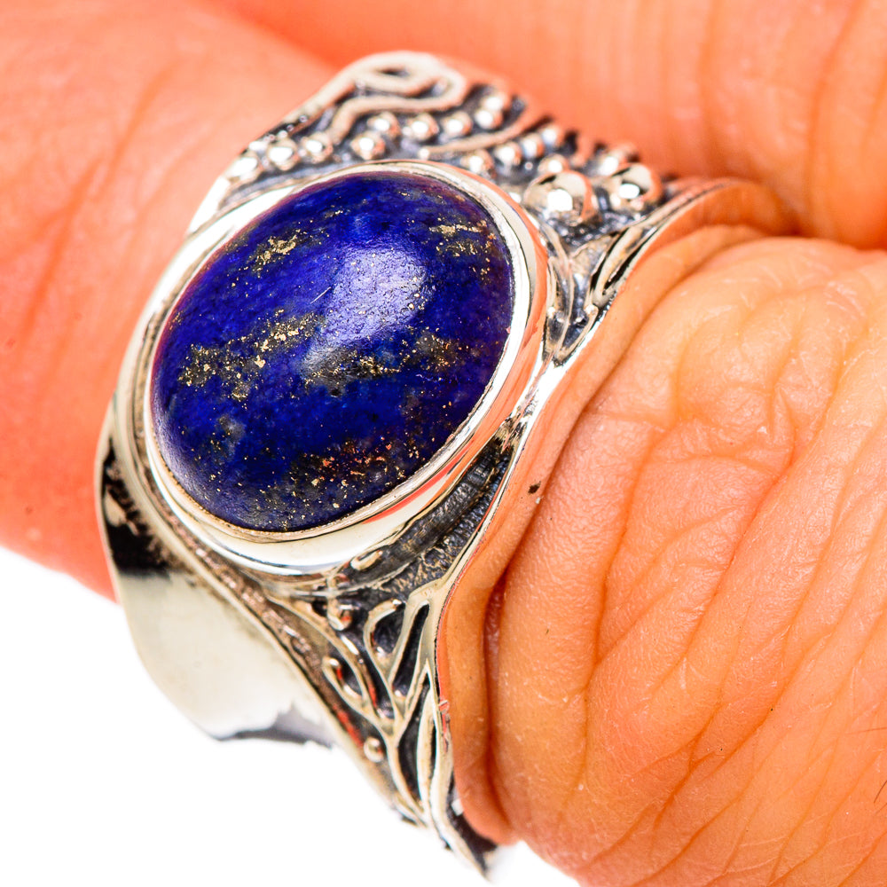 Lapis Lazuli Rings handcrafted by Anasilvercos - RING99914