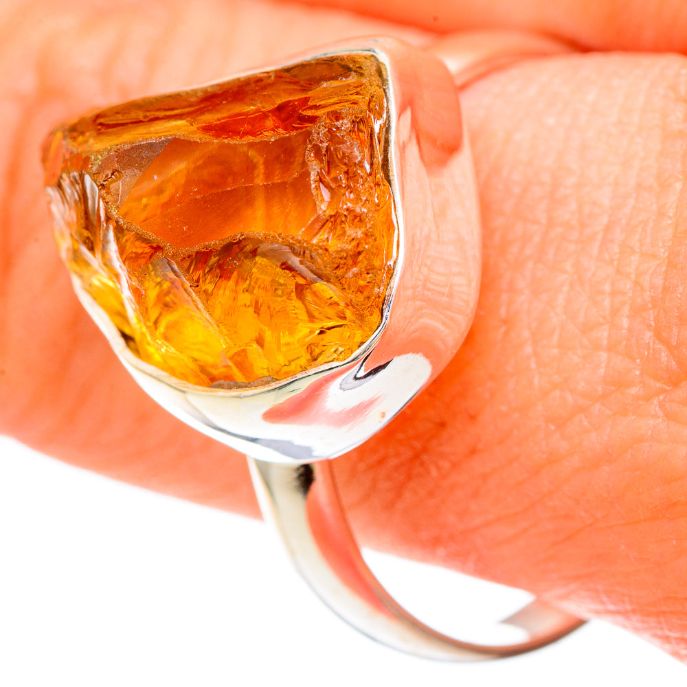 Citrine Rings handcrafted by Anasilvercos - RING99923