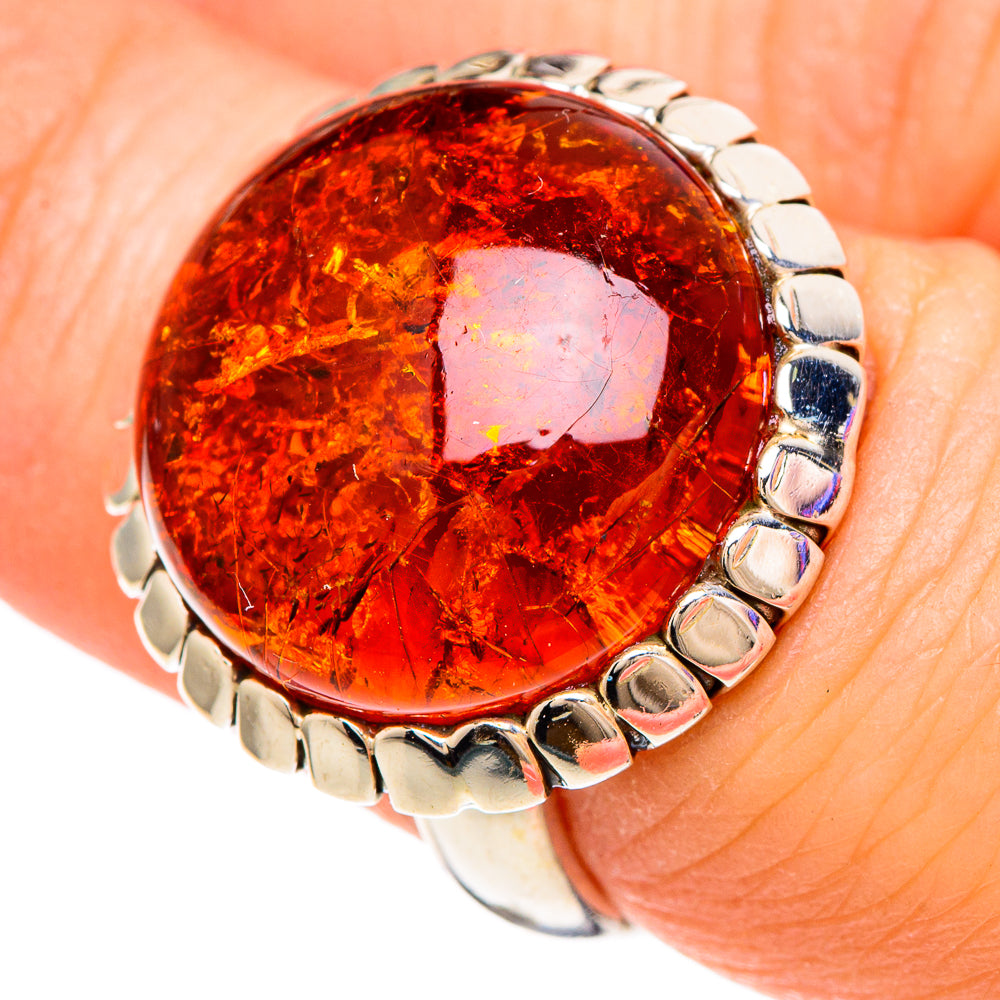 Baltic Amber Rings handcrafted by Anasilvercos - RING99926
