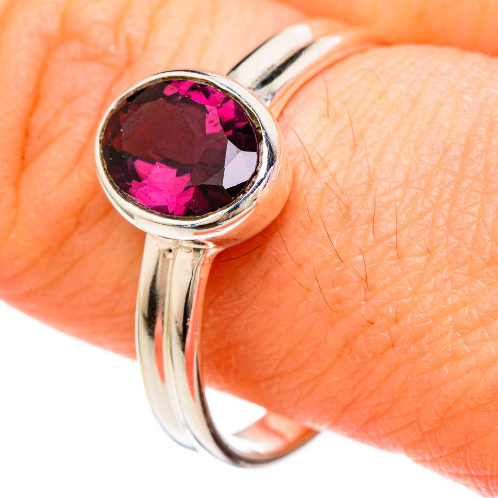Red Spinel Rings handcrafted by Anasilvercos - RING99930