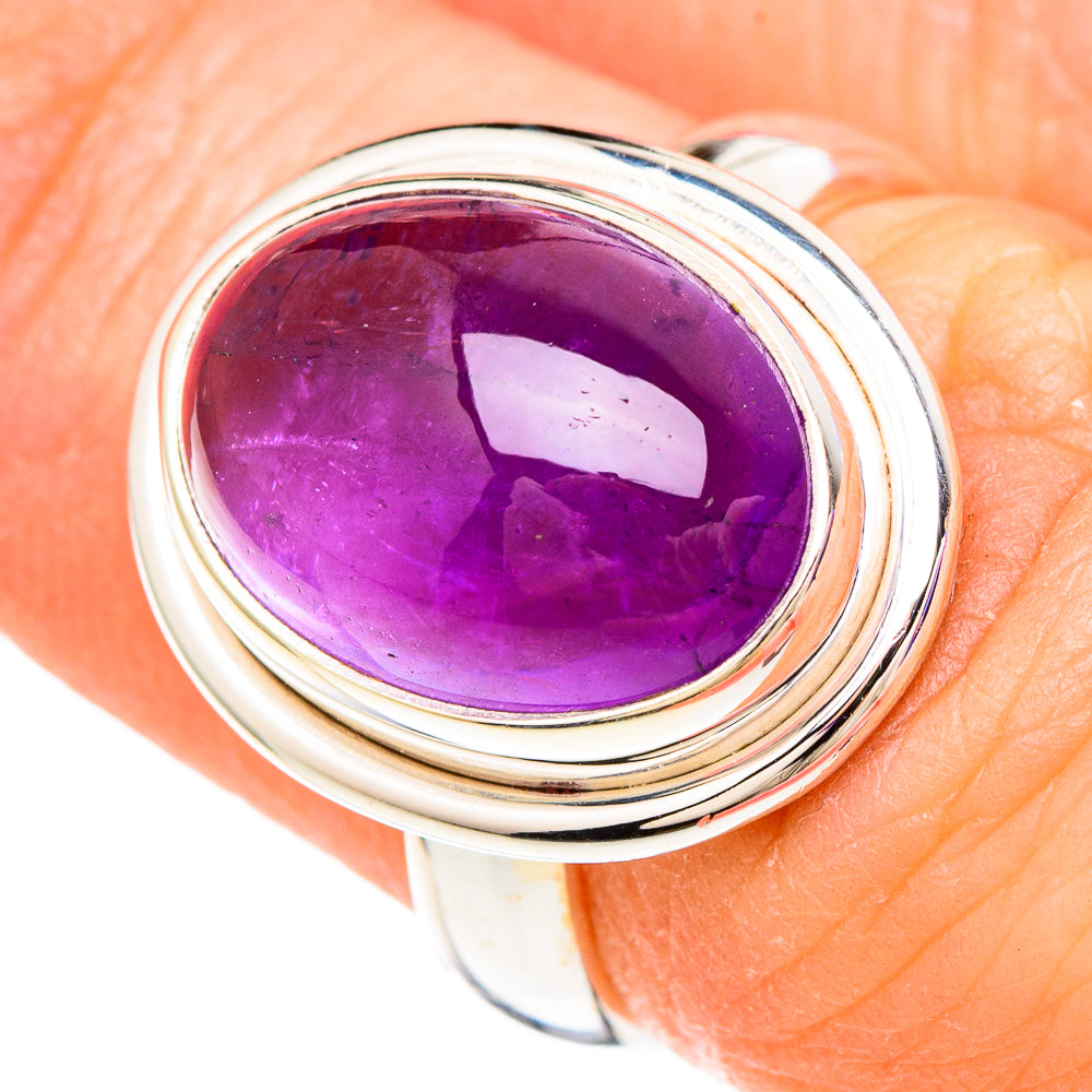 Amethyst Rings handcrafted by Anasilvercos - RING99932
