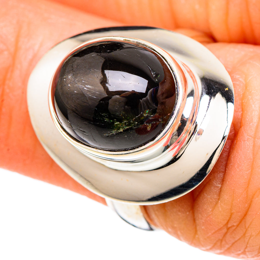 Star Diopside Rings handcrafted by Anasilvercos - RING99942