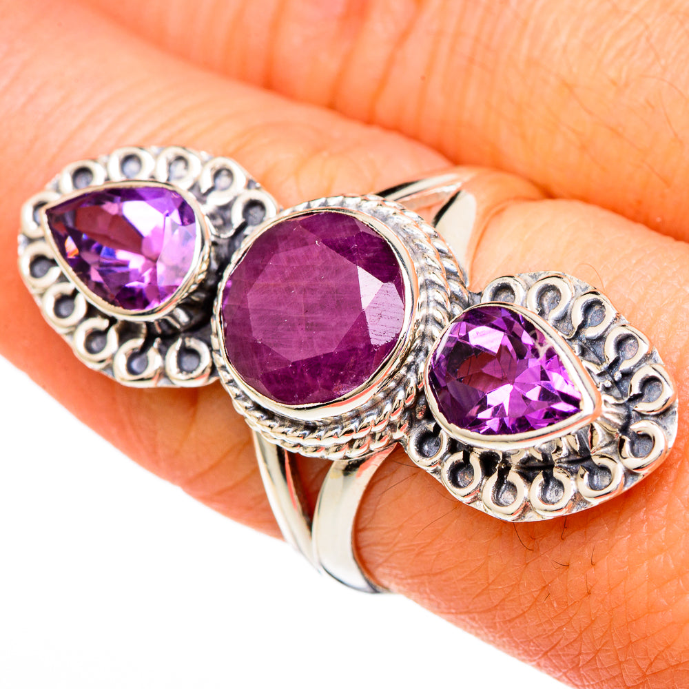 Ruby Rings handcrafted by Anasilvercos - RING99945