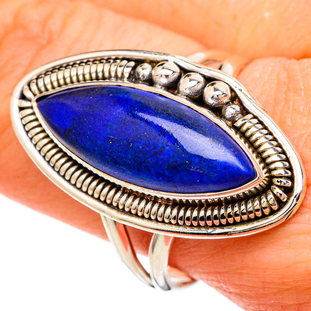 Lapis Lazuli Rings handcrafted by Anasilvercos - RING99948