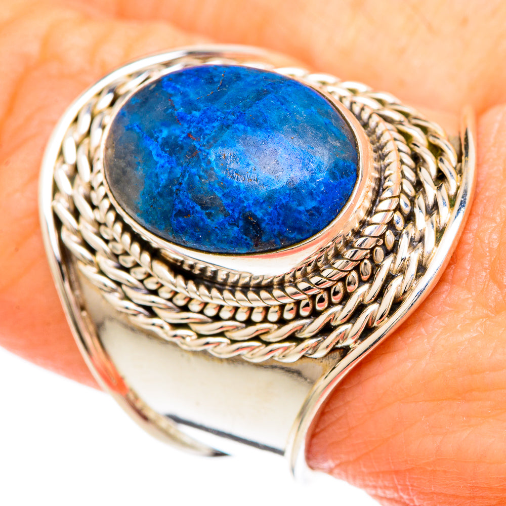Shattuckite Rings handcrafted by Anasilvercos - RING99952