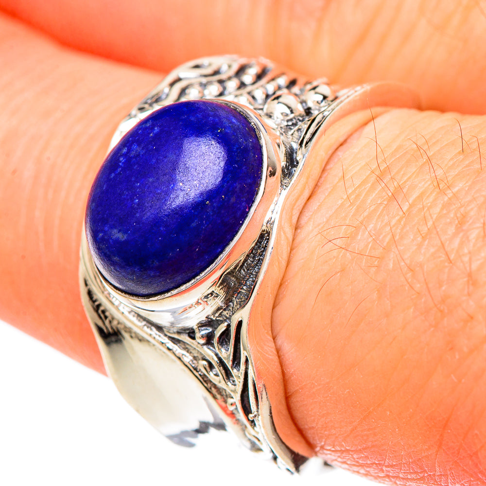 Lapis Lazuli Rings handcrafted by Anasilvercos - RING99953