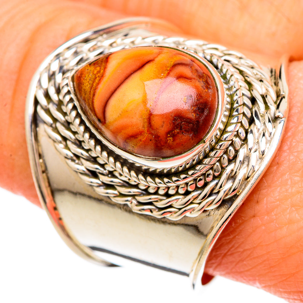 Mookaite Rings handcrafted by Anasilvercos - RING99960