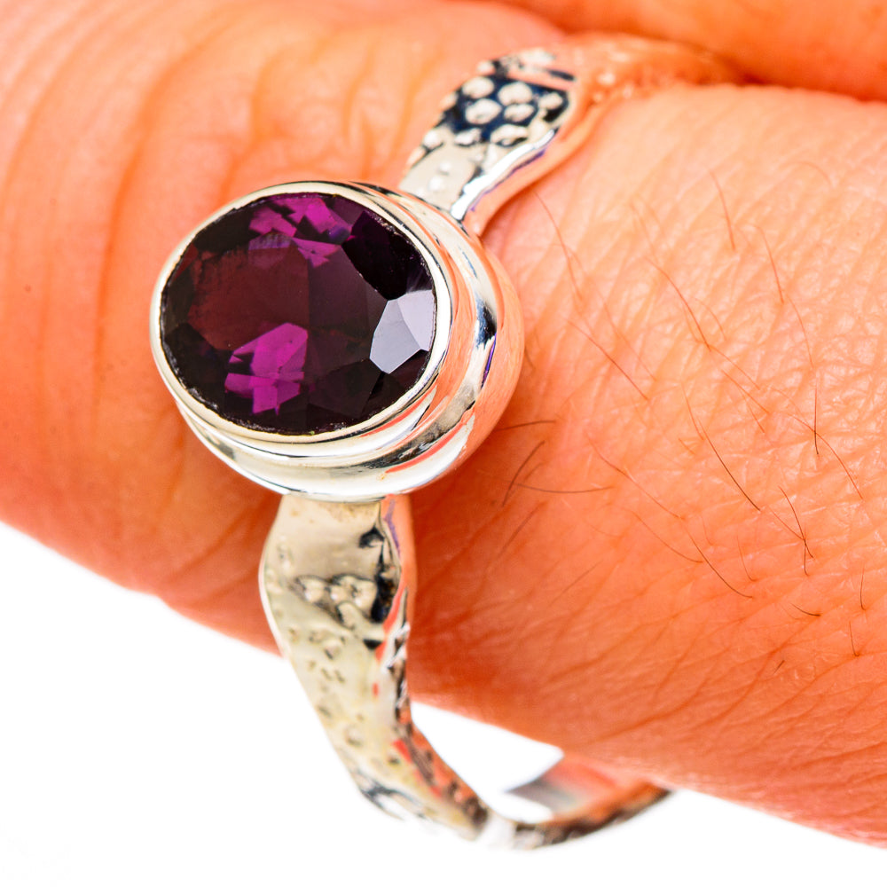 Red Spinel Rings handcrafted by Anasilvercos - RING99968