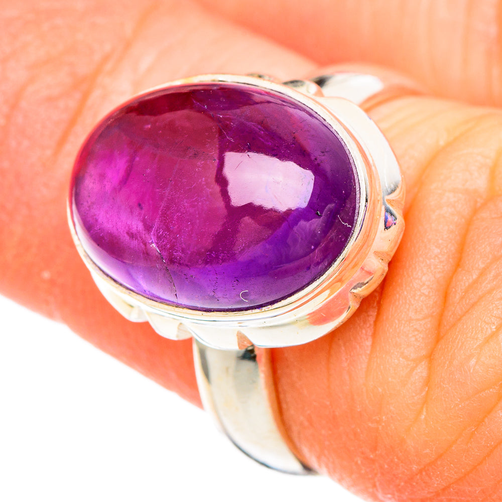 Amethyst Rings handcrafted by Anasilvercos - RING99973