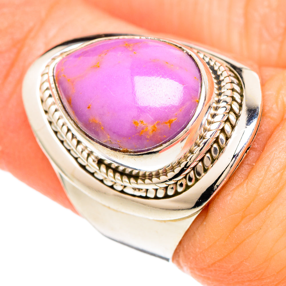 Phosphosiderite Rings handcrafted by Anasilvercos - RING99974