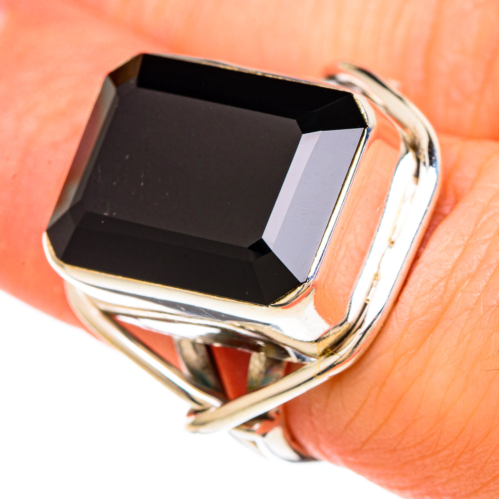 Black Onyx Rings handcrafted by Anasilvercos - RING99980