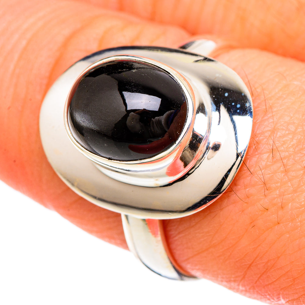 Black Onyx Rings handcrafted by Anasilvercos - RING99981