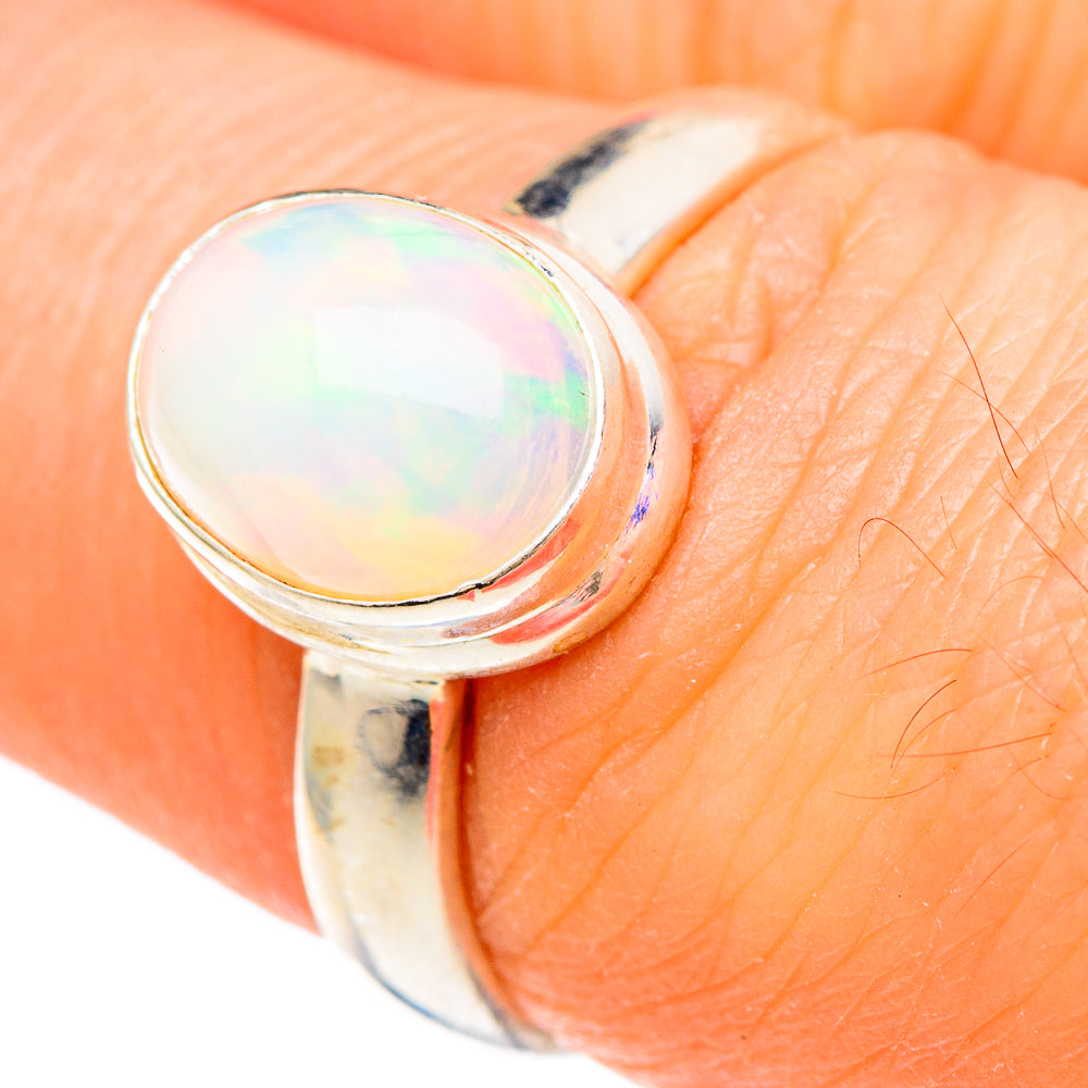 Ethiopian Opal Rings handcrafted by Anasilvercos - RING99985