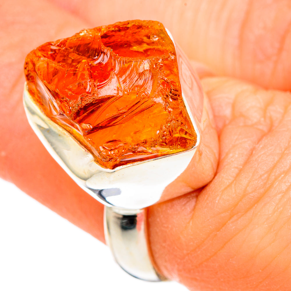 Citrine Rings handcrafted by Anasilvercos - RING99999