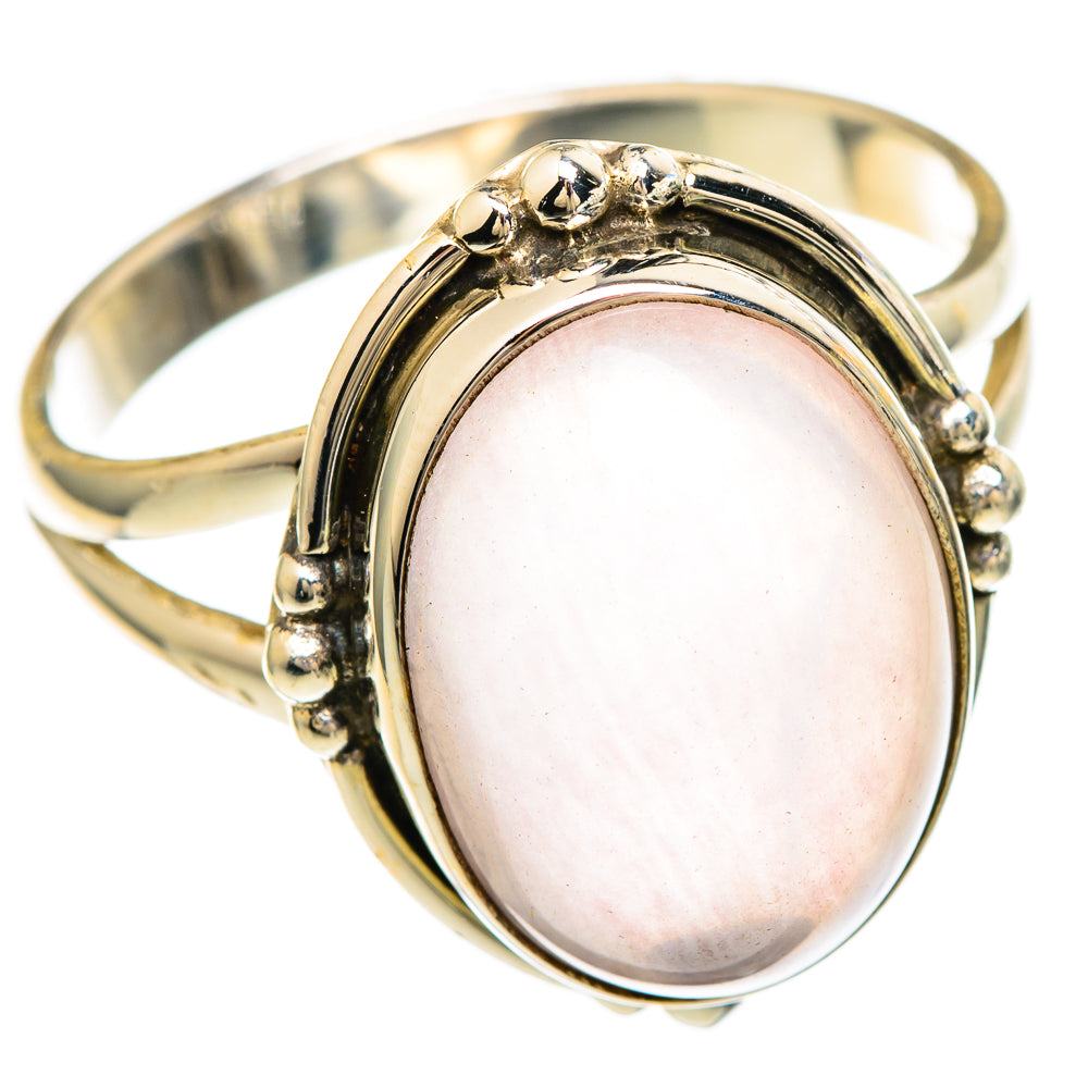 Rose Quartz Rings handcrafted by Anasilvercos - RING100004