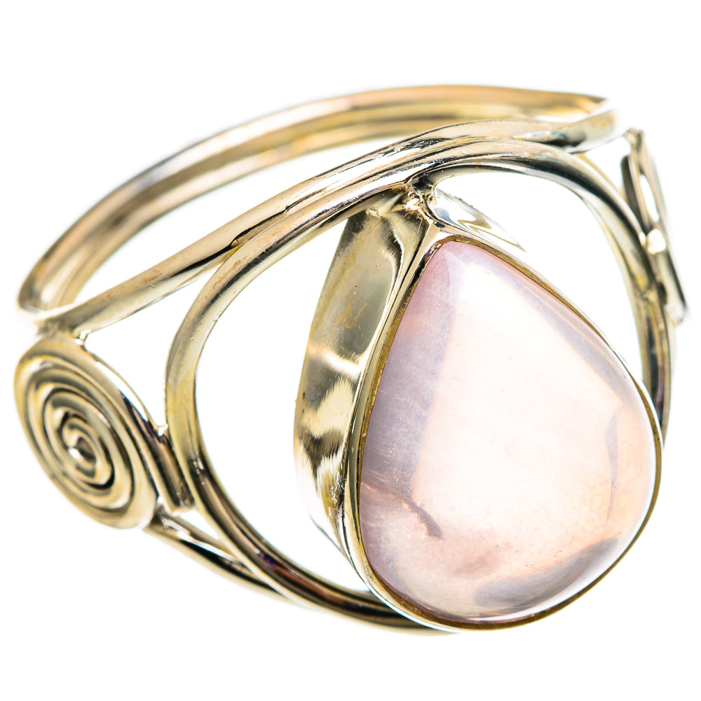 Rose Quartz Rings handcrafted by Anasilvercos - RING100005