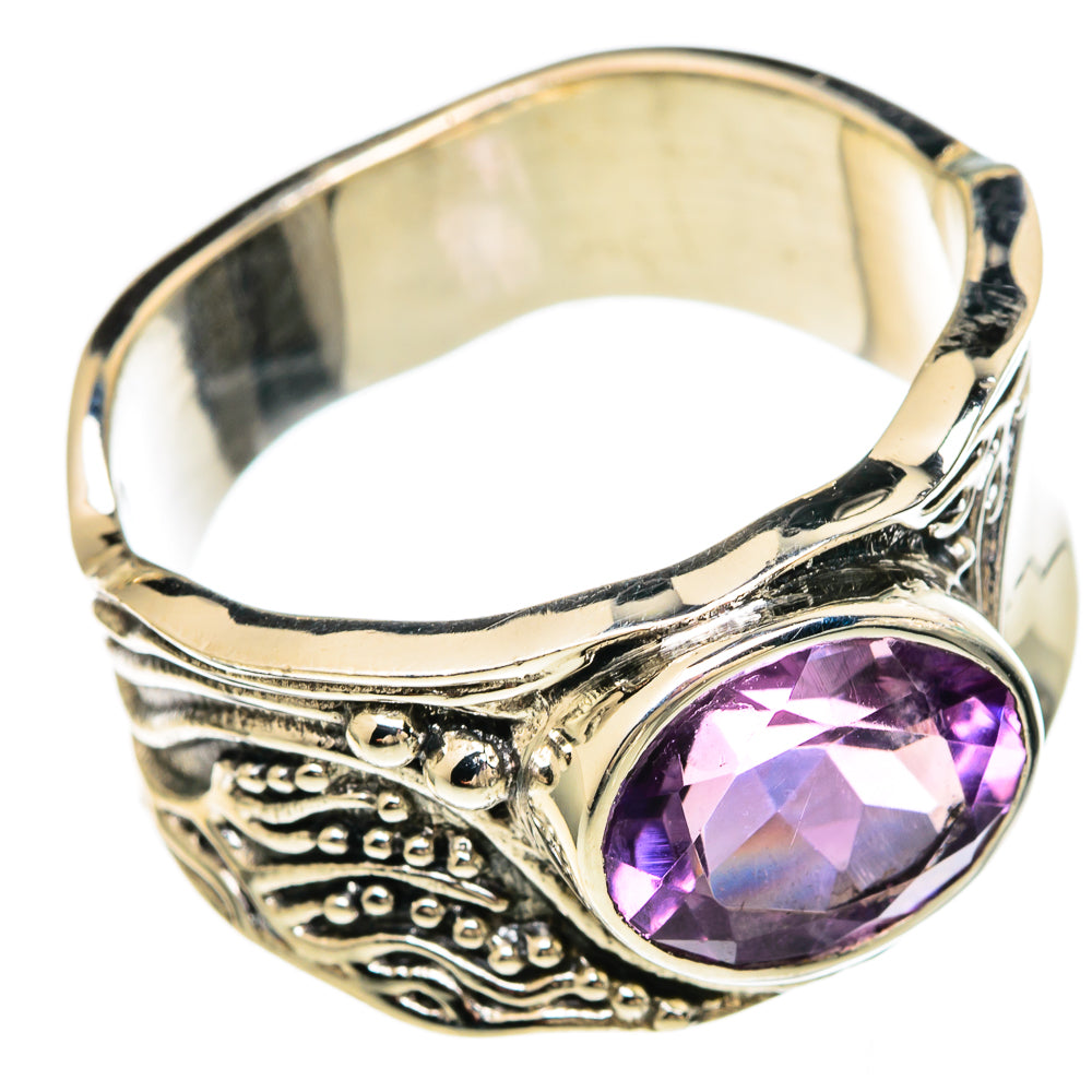 Amethyst Rings handcrafted by Anasilvercos - RING100009