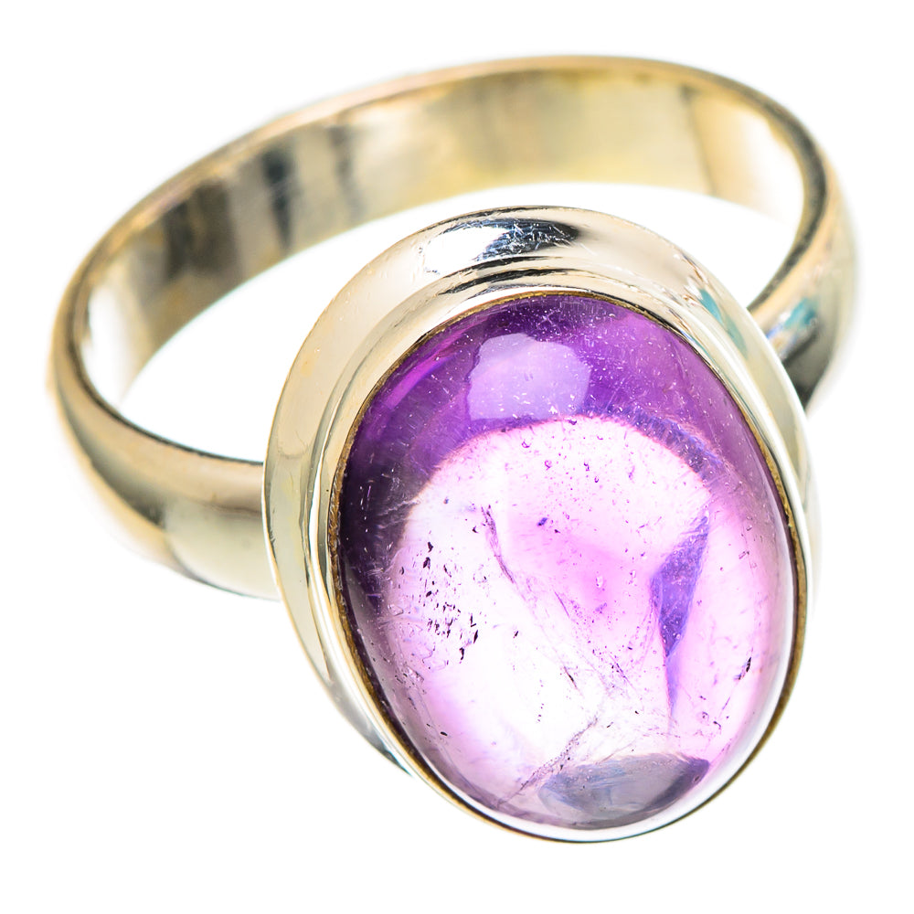 Amethyst Rings handcrafted by Anasilvercos - RING100011
