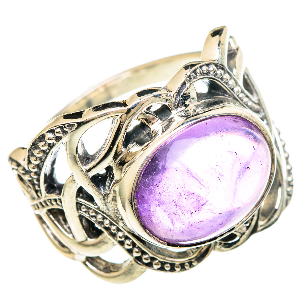Amethyst Rings handcrafted by Anasilvercos - RING100012