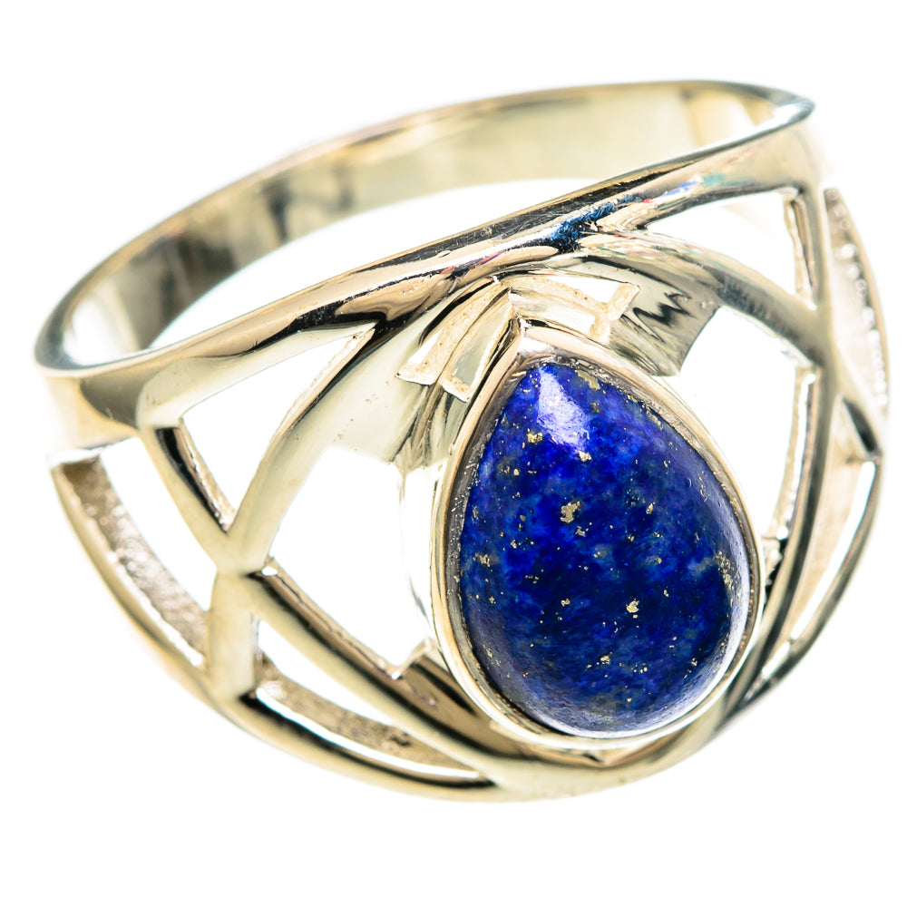Lapis Lazuli Rings handcrafted by Anasilvercos - RING100025
